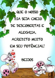 MENSAGEM INCENTIVO EDUCAÇÃO